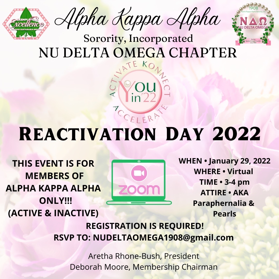 Nu Delta Omega Chapter